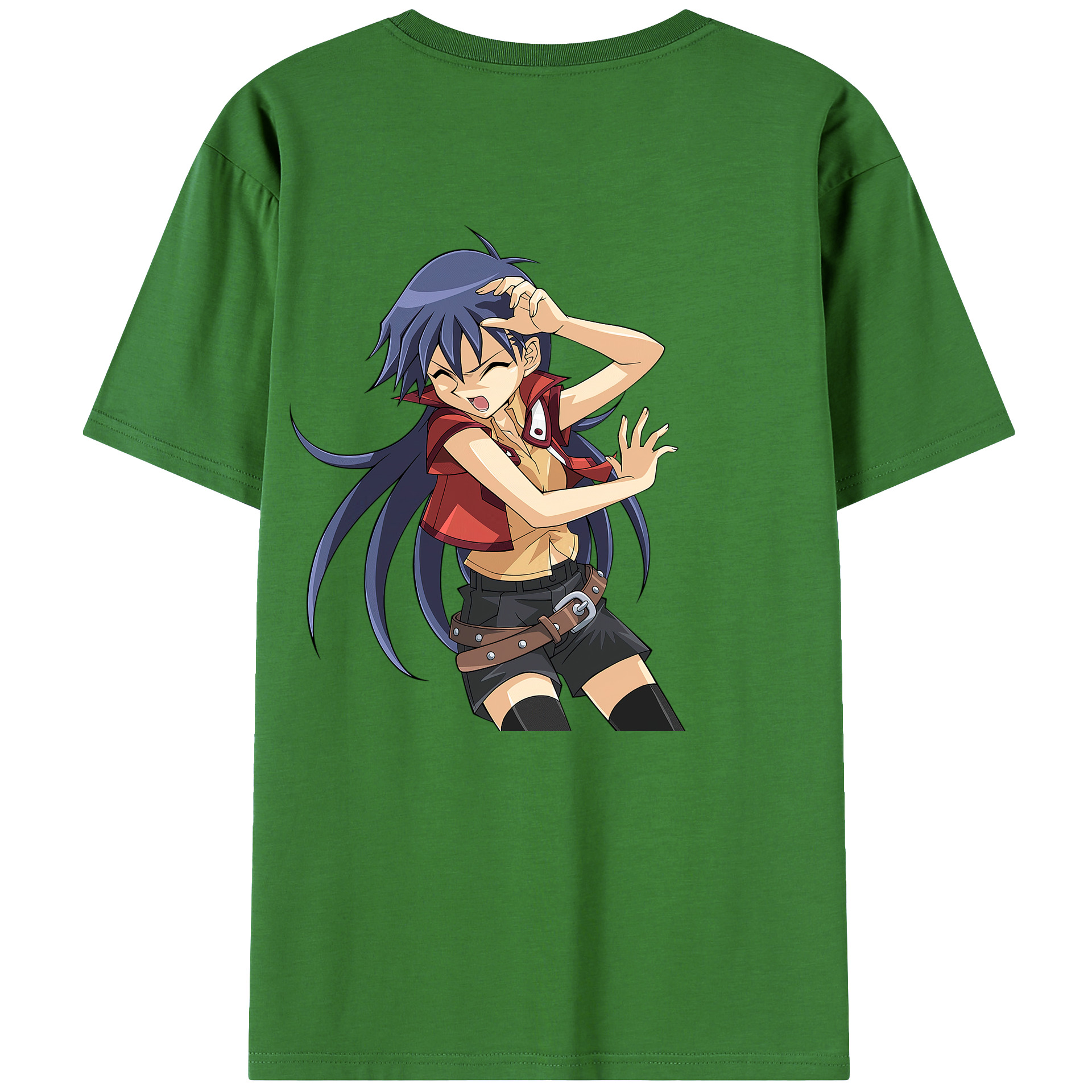 （画像用） 遊☆戯☆王 Yu-Gi-Oh! レディース半袖Tシャツ(バックプリント)